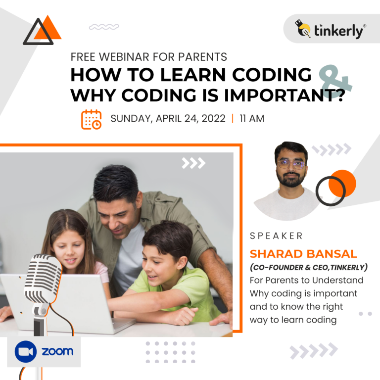 Join Our Webinar To Know Why Coding Is Important In Early Years Of Your ...