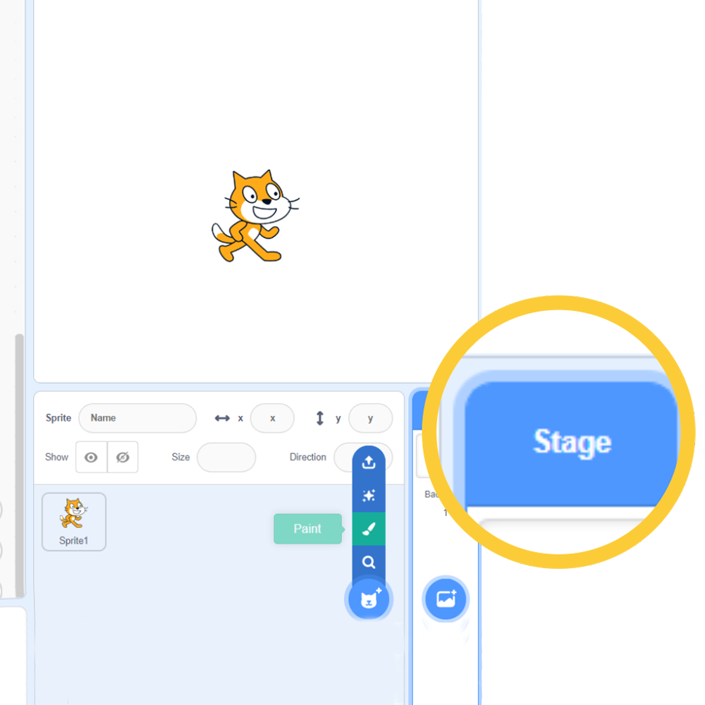 Simple Clicker Game Program in Scratch 3.0 